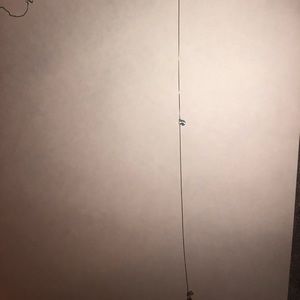 Aldo rose gold diamond necklace